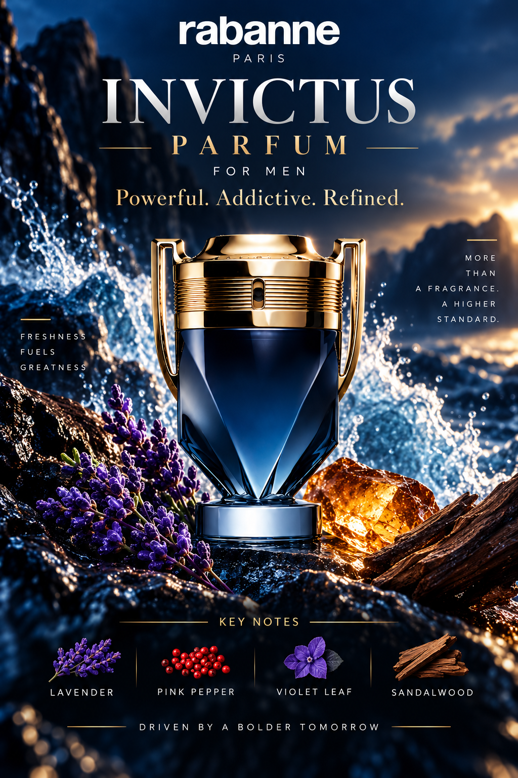 Rabanne Invictus Parfum Perfume for Men
